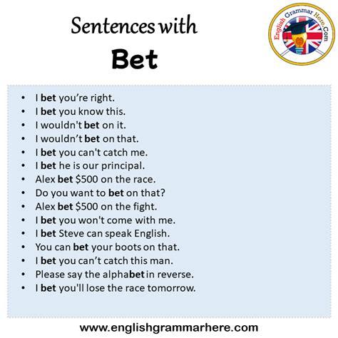 I BET / I’LL BET (phrase) definition and synonyms .